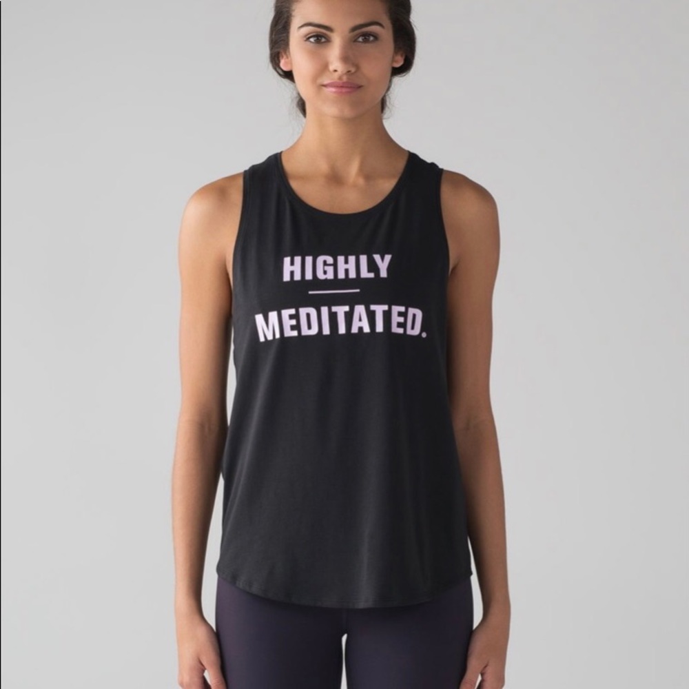 Lululemon Muscle Love Tank (Highly Meditated)